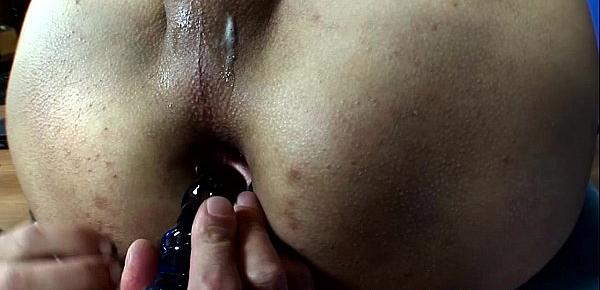  Italian shemale blows her sticky load